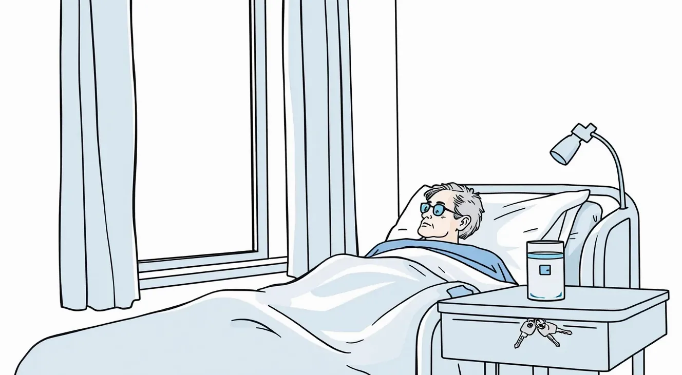 Pohľad na vidiecky rodinný dom so záhradou a dymiacim murovaným komínom na jeseň