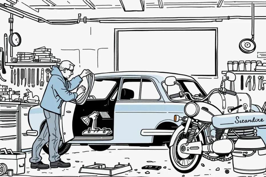 Detailný pohľad na prednú masku a chrómovaný nárazník nalešteného historického automobilu