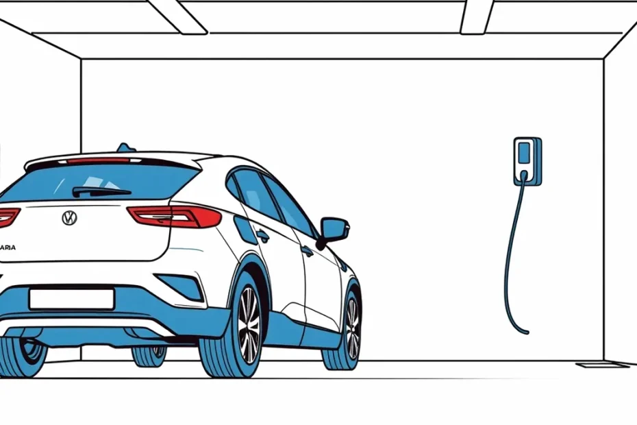 Firemný hybridný automobil Lexus zaparkovaný pred administratívnou budovou