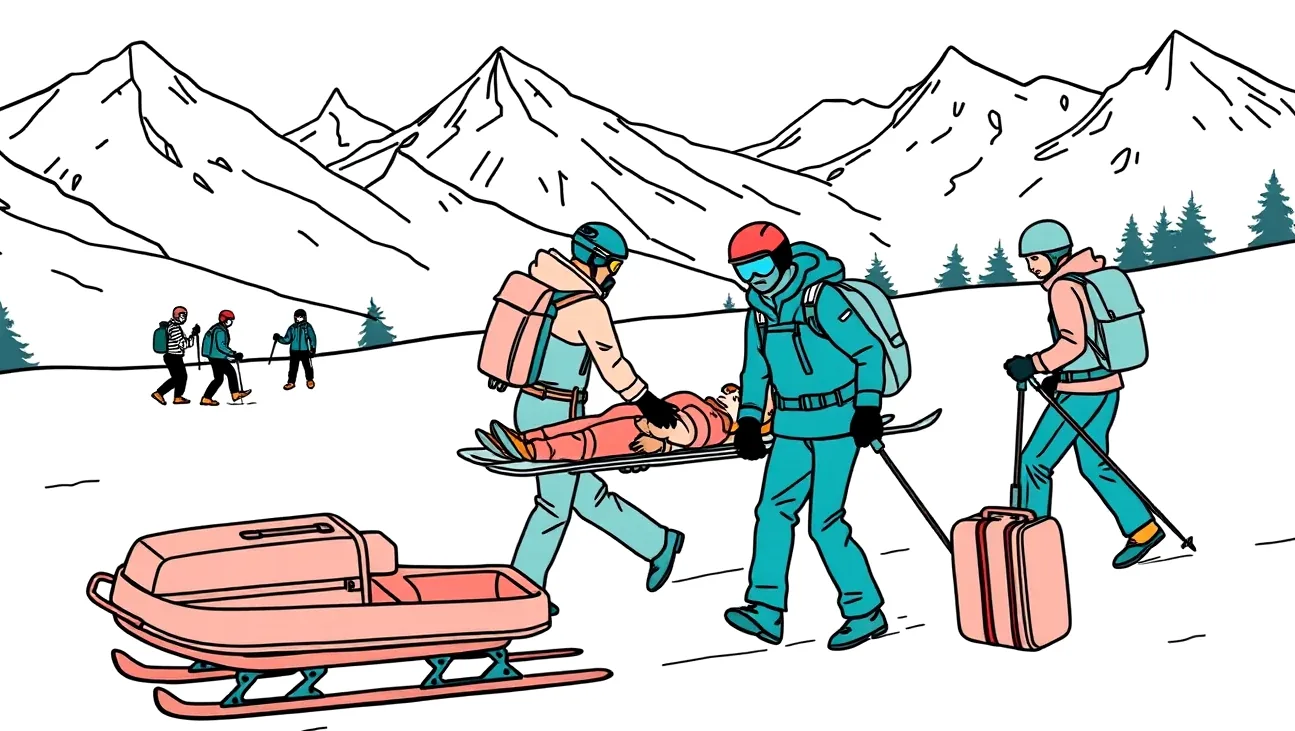 Lekár v zahraničnej ambulancii konzultuje zdravotný stav s pacientom