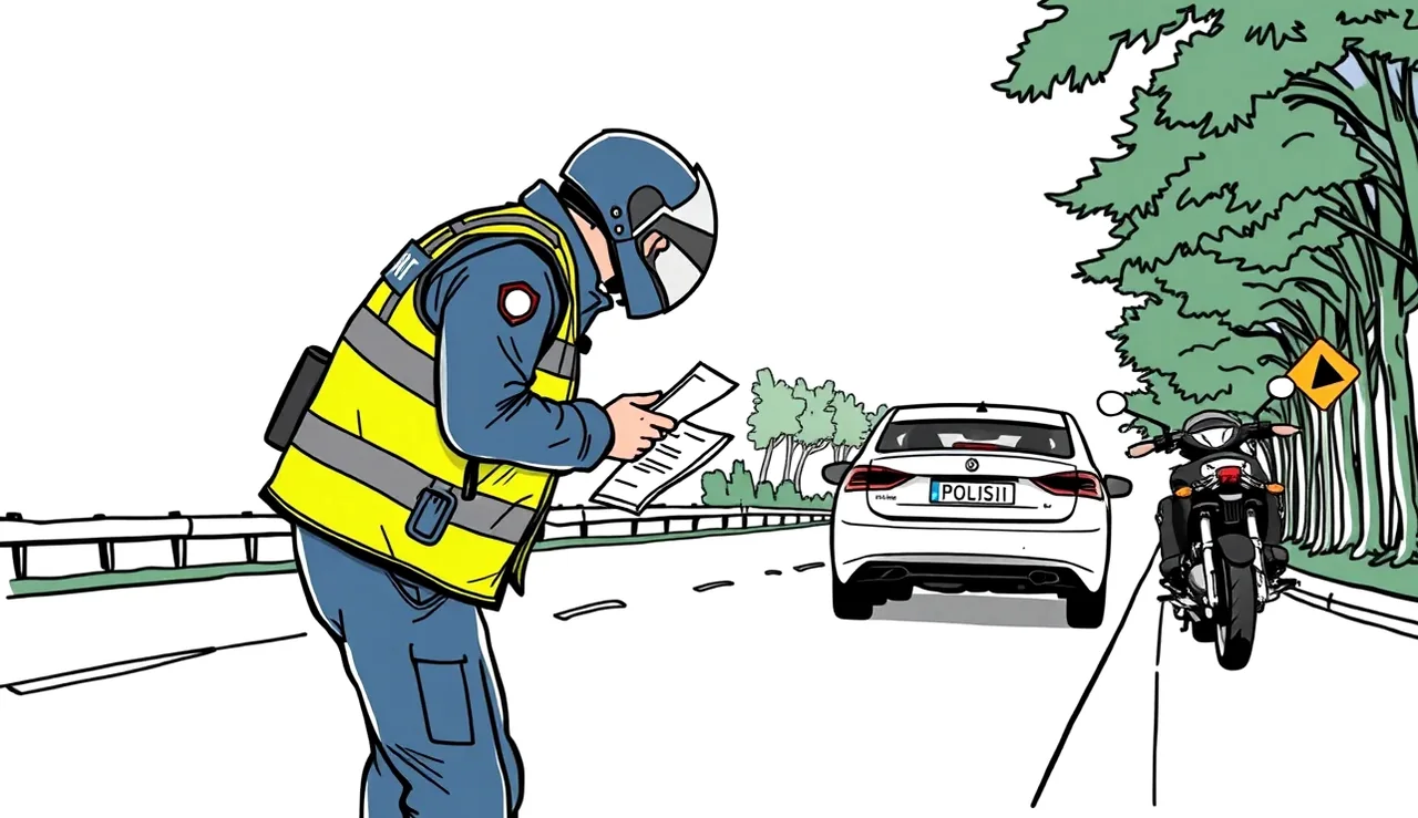 Technik na kontrolnej linke STK kontroluje dokumenty od motorového vozidla