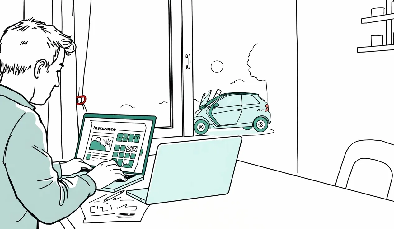 Mechanik v autoservise kalibruje asistenčnú kameru po výmene čelného skla