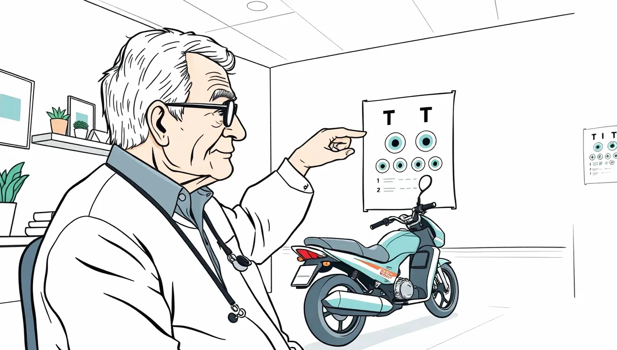 Pracovník oddelenia dokladov kontroluje žiadosť vodiča o vydanie nového vodičského preukazu