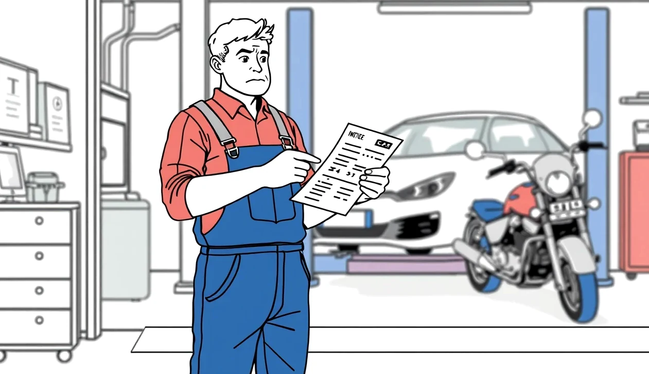 Znalec z odboru dopravy meria hĺbku poškodenia karosérie po autonehode