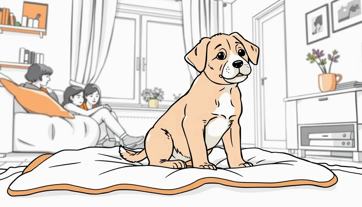 Veterinárny lekár vyšetruje psa na vyšetrovacom stole na modernej klinike