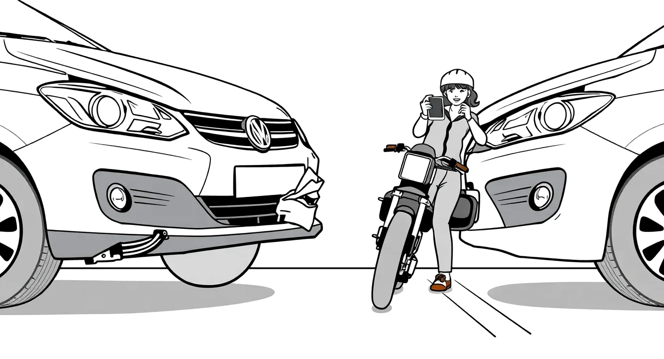 Podnikateľ podpisuje novú zmluvu poistenia pre firemné automobily